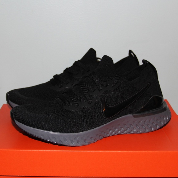 nike epic react flyknit 2 black anthracite